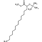 CAS#: 21987-11-1， Methyl 2-[(Trimethylsilyl)Oxy]Hexadecanoate