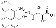 CAS#: 219897-36-6， 1-[Amino(Phenyl)Methyl]-2-Naphthol 2,3-Dihydroxysuccinate (1:1)