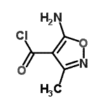 CAS 登录号：219938-18-8， 5-氨基-3-甲基-1,2-恶唑-4-甲酰氯