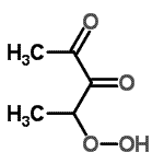CAS#: 219940-15-5， 4-Hydroperoxy-2,3-Pentanedione