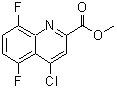 CAS#: 219949-93-6， Methyl 4-Chloro-5,8-Difluoro-2-Quinolinecarboxylate