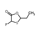CAS#: 220118-87-6， 2-Ethyl-4-Fluoro-1,3-Oxathiolan-5-One