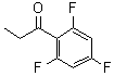结构式 CAS# 220141-69-5, 1-(2,4,6-三氟苯基)-1-丙酮