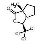 CAS#: 220200-88-4， (3R,7aS)-7A-Methyl-3-(Trichloromethyl)-3,5,6,7-Tetrahydropyrrolo[1,2-c]Oxazol-1-One