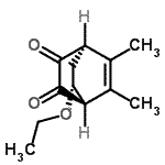 CAS#: 220304-82-5， (1R,4R,7R)-7-Ethoxy-5,6-Dimethylbicyclo[2.2.2]Oct-5-Ene-2,3-Dione