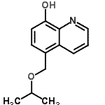 CAS#: 22049-21-4， 5-(Isopropoxymethyl)-8-Quinolinol