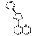 CAS#: 220628-99-9， (4S)-4-Phenyl-2-(8-Quinolyl)-4,5-Dihydrooxazole