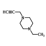 CAS#: 220699-95-6， 1-Ethyl-4-(2-Propyn-1-Yl)Piperazine