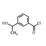 CAS#: 220769-84-6， 3-(1-Hydroxyethyl)Benzoyl Chloride