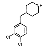 CAS#: 220772-32-7， 4-(3,4-Dichlorobenzyl)Piperidine