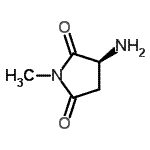 CAS#: 220835-68-7， (3S)-3-Amino-1-Methyl-2,5-Pyrrolidinedione