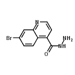 CAS#: 220844-66-6， 7-Bromo-4-Quinolinecarbohydrazide