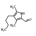 CAS#: 220845-12-5， 4-Butyl-3,5-Dimethyl-1H-Pyrrole-2-Carbaldehyde