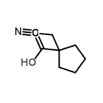 CAS#: 220878-55-7， 1-(Cyanomethyl)Cyclopentanecarboxylic Acid