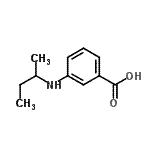 CAS#: 220924-33-4， 3-(Sec-Butylamino)Benzoic Acid