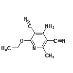 CAS#: 220955-93-1， 4-Amino-2-Ethoxy-6-Methyl-3,5-Pyridinedicarbonitrile