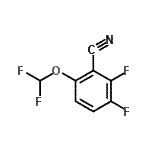 CAS#: 221202-16-0， 6-(Difluoromethoxy)-2,3-Difluorobenzonitrile
