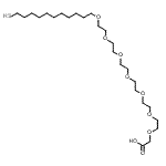CAS#: 221222-49-7， 32-Sulfanyl-3,6,9,12,15,18,21-Heptaoxadotriacontan-1-Oic Acid