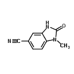 CAS#: 221290-16-0， 1-Methyl-2-Oxo-2,3-Dihydro-1H-Benzimidazole-5-Carbonitrile
