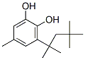 结构式 CAS# 2213-68-5, 5-甲基-3-(2,4,4-三甲基戊烷-2-基)苯-1,2-二醇