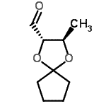 CAS#: 221315-27-1， (2S,3R)-3-Methyl-1,4-Dioxaspiro[4.4]Nonane-2-Carbaldehyde