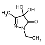 CAS#: 221325-61-7， 2-Ethyl-4,4-Dihydroxy-5-Methyl-2,4-Dihydro-3H-Pyrazol-3-One