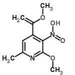 CAS#: 221349-77-5， 2-Methoxy-4-(1-Methoxyvinyl)-6-Methyl-3-Nitropyridine