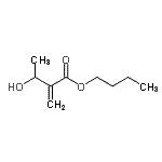 CAS 登录号：22141-40-8， 丁基3-羟基-2-亚甲基丁酸酯