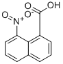 结构式 CAS# 2216-13-9, 8-硝基萘-1-羧酸