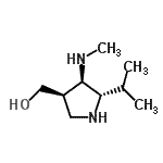CAS#: 221876-51-3， [(3R,4R,5S)-5-Isopropyl-4-(Methylamino)-3-Pyrrolidinyl]Methanol