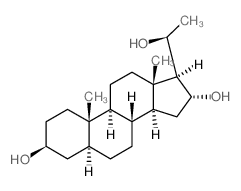 CAS#: 2220-64-6， (3b,5a,16a,20S)-Pregnane-3,16,20-triol