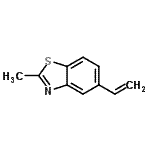 CAS#: 22240-46-6， 2-Methyl-5-Vinyl-1,3-Benzothiazole