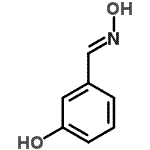 structure of CAS# 22241-18-5, 3-[(E)-(Hydroxyimino)Methyl]Phenol;(E)-3-hydroxybenzaldehyde oxime;22241-18-5; 139336-66-6;3-((hydroxyimino)methyl)phenol