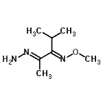 CAS#: 222411-82-7， (2E,3E)-2-Hydrazono-N-Methoxy-4-Methyl-3-Pentanimine