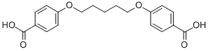 CAS#: 22247-66-1， 4,4'-[1,5-Pentanediylbis(Oxy)] Bisbenzoic Acid