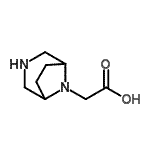 CAS#: 22305-57-3， 3,8-Diazabicyclo[3.2.1]Oct-8-Ylacetic Acid