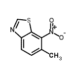 CAS#: 223124-82-1， 6-Methyl-7-Nitro-1,3-Benzothiazole