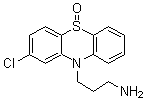 结构式 CAS# 2232-49-7, 3-(2-氯-5-氧代吩噻嗪-10-基)丙-1-胺