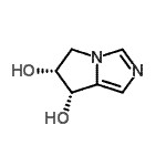 CAS#: 223410-28-4， (6R,7S)-6,7-Dihydro-5H-Pyrrolo[1,2-c]Imidazole-6,7-Diol