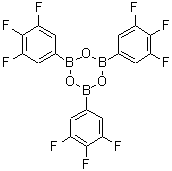 结构式 CAS# 223440-94-6, 2,4,6-三(3,4,5-三氟苯基)-1,3,5,2,4,6-三氧杂三硼杂环己烷