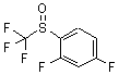 CAS 登录号：223683-75-8， 2,4-二氟-1-[(三氟甲基)亚磺酰]苯