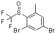 CAS#: 223683-76-9， 1,5-Dibromo-3-Methyl-2-[(Trifluoromethyl)Sulfinyl]Benzene