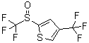 CAS#: 223683-78-1， 4-(Trifluoromethyl)-2-[(Trifluoromethyl)Sulfinyl]Thiophene