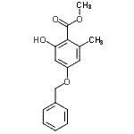 CAS#: 22375-05-9， Methyl 4-(Benzyloxy)-2-Hydroxy-6-Methylbenzoate