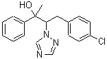 结构式 CAS# 224047-41-0, 4-(4-氯苯基)-2-苯基-3-(1H-1,2,4-三唑-1-基)-2-丁醇