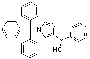 CAS#: 224168-75-6， 4-Pyridinyl(1-Trityl-1H-Imidazol-4-Yl)Methanol