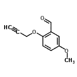 CAS#: 224317-65-1， 5-Methoxy-2-(2-Propyn-1-Yloxy)Benzaldehyde