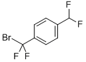 structure of CAS# 2250-36-4, 1-(Bromodifluoromethyl)-4-(Difluoromethyl)-Benzene;Alpha-Bromo-Alpha,Alpha,Alpha'-Alpha'-Tetrafluoro-P-Xylene;1-(BROMODIFLUOROMETHYL)-4-(DIFLUOROMETHYL)BENZENE;4-(BROMODIFLUOROMETHYL)-1-(DIFLUOROMETHYL)BENZENE
