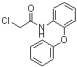 structure of CAS# 22504-02-5, 2-Chloro-N-(2-Phenoxyphenyl)Acetamide;2-Chloro-N-(2-phenoxy-phenyl)-acetamide;MFCD00506451;ZINC00505964