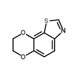 CAS#: 225242-11-5， 7,8-Dihydro[1,4]Dioxino[2,3-g][1,3]Benzothiazole